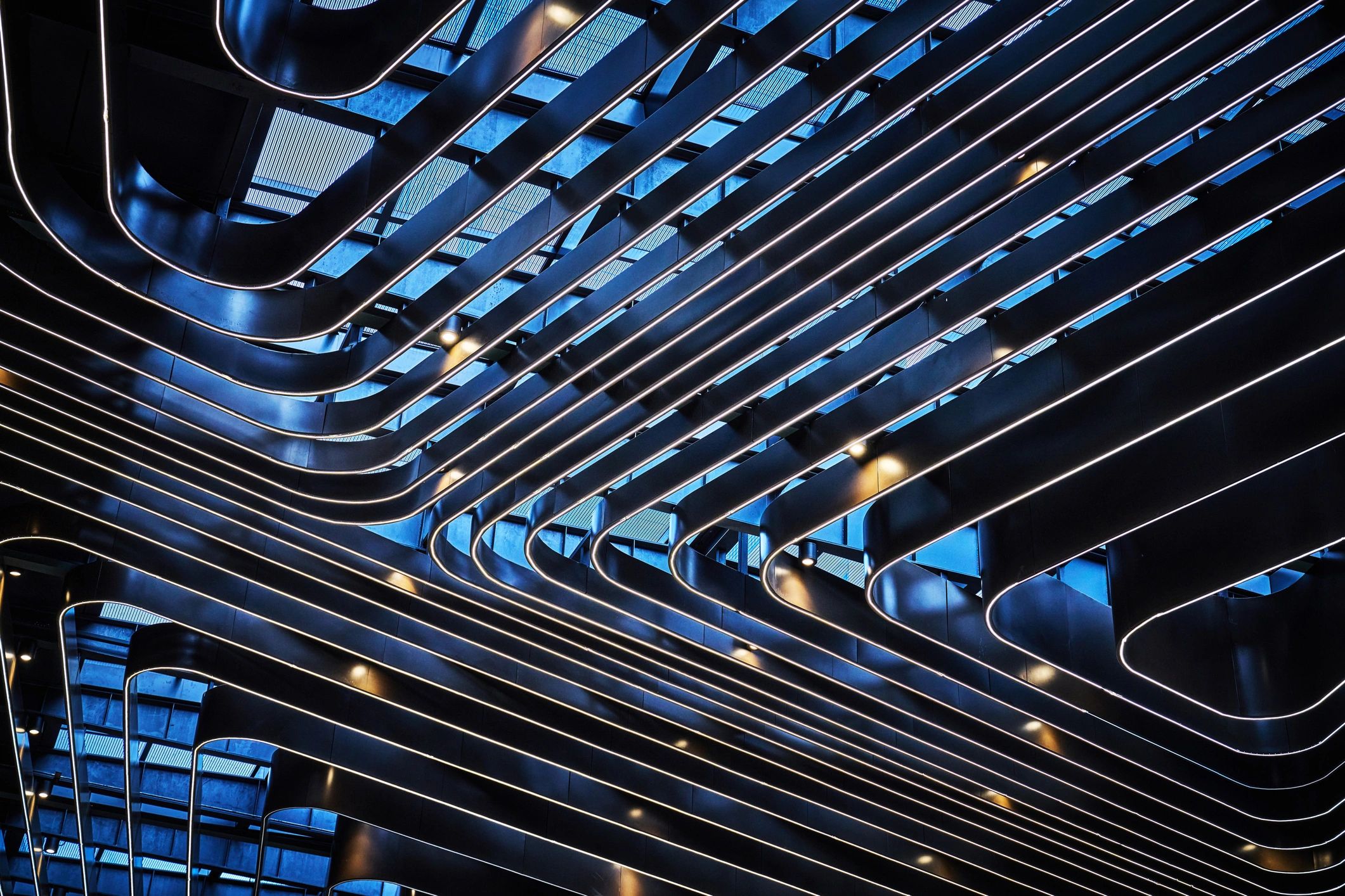 Abstract ceiling detail
